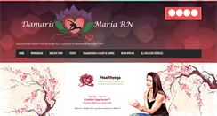 Desktop Screenshot of damarismaria.com