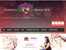 Tablet Screenshot of damarismaria.com